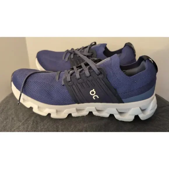 On Cloudswift 3 mens outdoor running denim midnight 11 - Picture 7 of 10